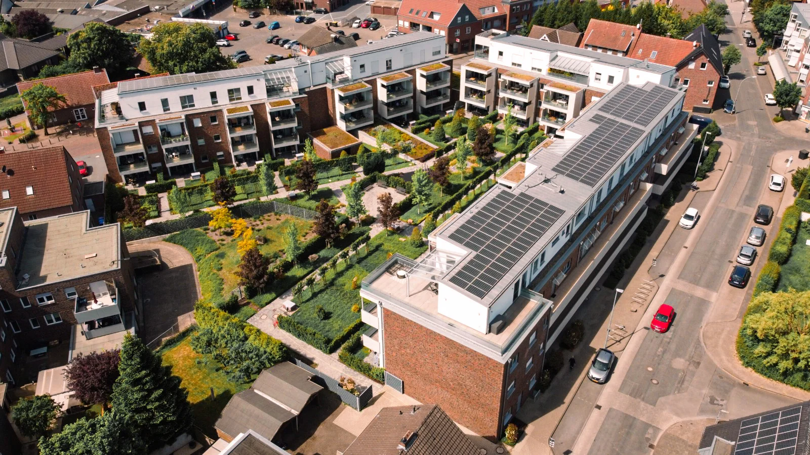 Woltering Bedachungen Reihenhaus